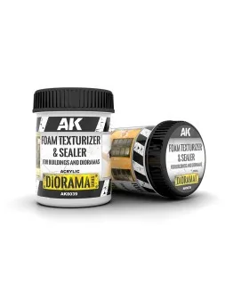 Texturizante y Sellador de Espuma para Edificios y Dioramas (AK8039) de AK Interactive en Terrains | La Cueva Roja