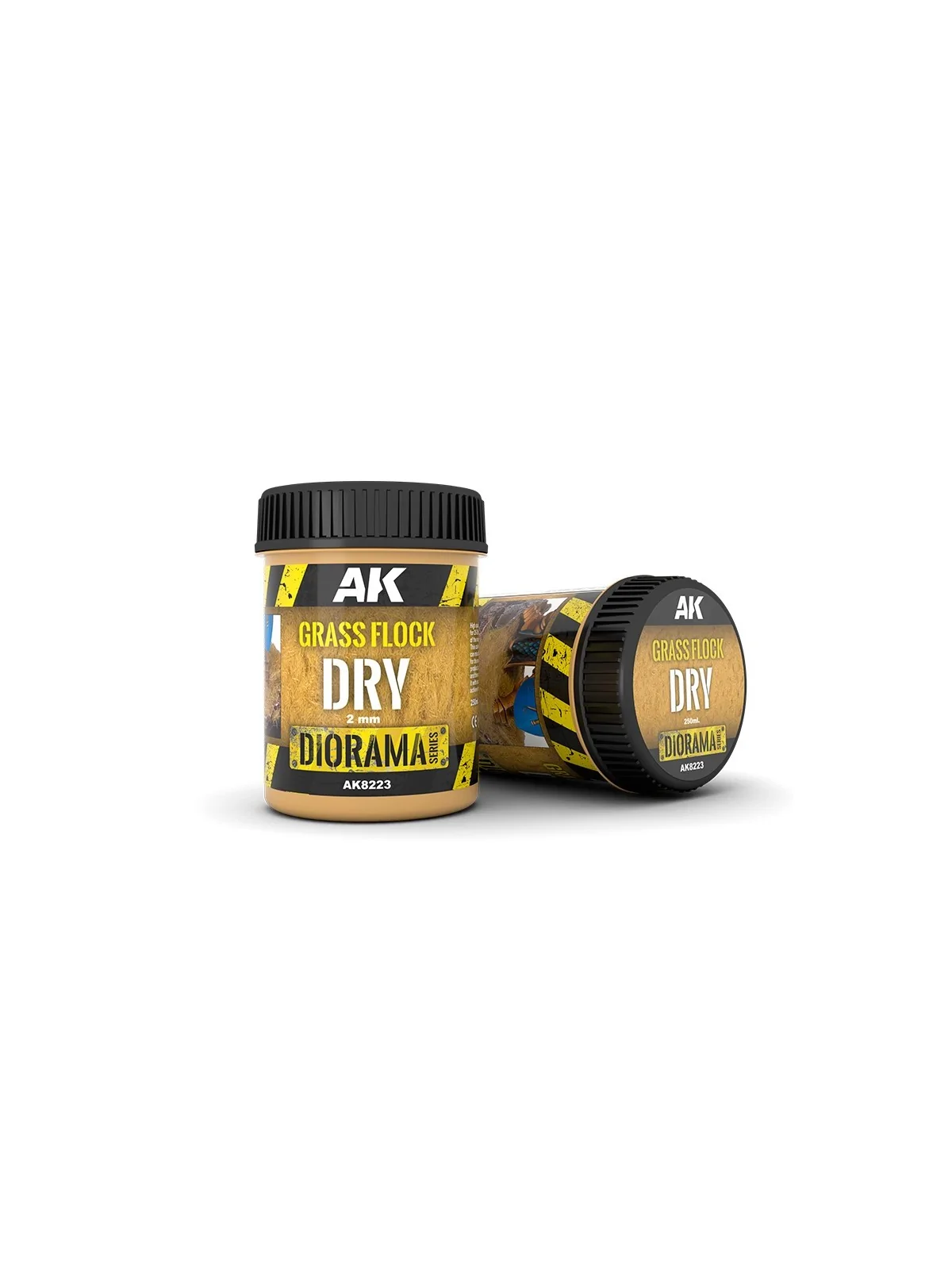Grass Flock 2mm Dry (AK8223) de AK Interactive en Terrains | La Cueva Roja