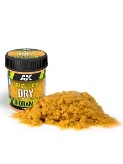 Grass Flock 2mm Dry (AK8223) de AK Interactive en Terrains | La Cueva Roja