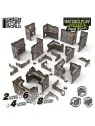 Pack de Escenografía Matched Play Plegable Pre-Pintada: Sci-Fi de Green Stuff World en Modelismo | La Cueva Roja