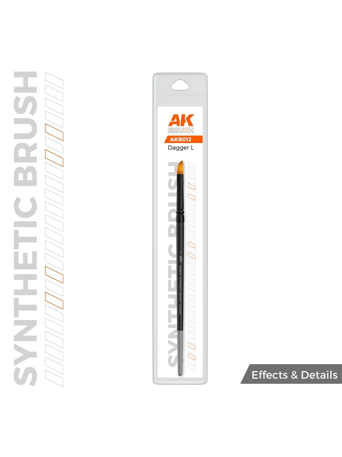 AK Synthetic Brush: Dagger L (AKB012) de AK Interactive en Ak Interactive | La Cueva Roja