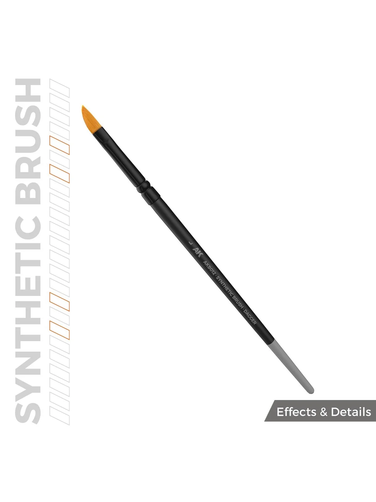 AK Synthetic Brush: Dagger L (AKB012) de AK Interactive en Ak Interactive | La Cueva Roja