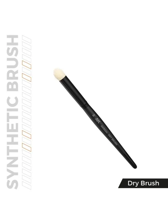AK Synthetic: Dry Brush M (AKB024) de AK Interactive en Ak Interactive | La Cueva Roja