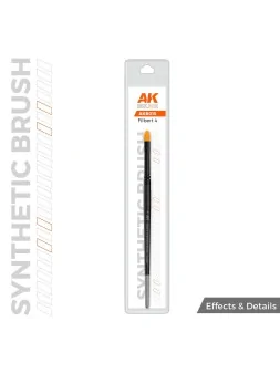 AK Synthetic Brush: Filbert 4 (AKB015) de AK Interactive en Ak Interactive | La Cueva Roja