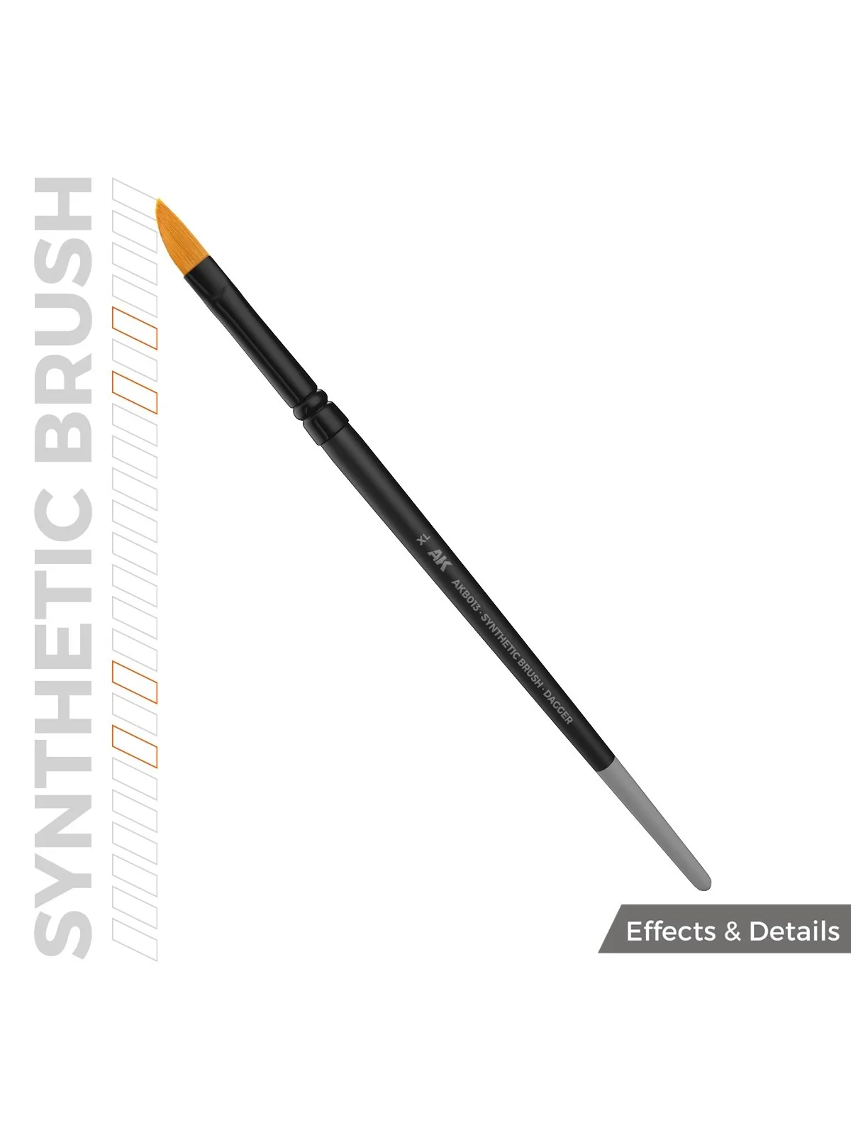 AK Synthetic Brush: Dagger XL (AKB013) de AK Interactive en Ak Interactive | La Cueva Roja