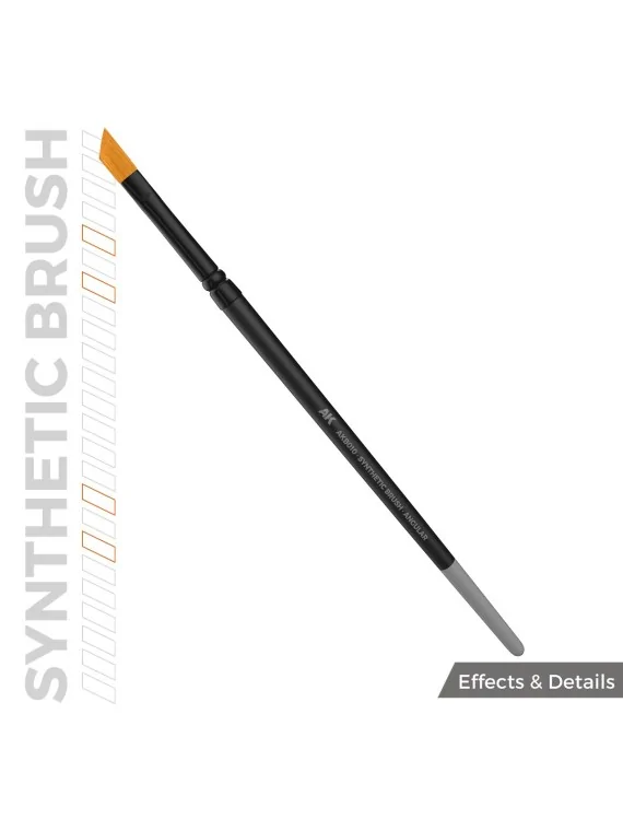 AK Synthetic Brush: Angular (AKB010) de AK Interactive en Ak Interactive | La Cueva Roja