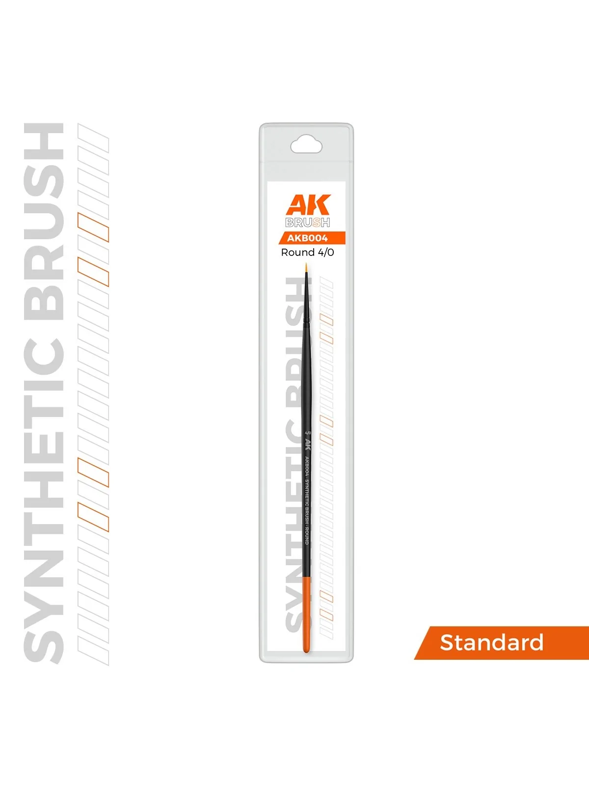AK Synthetic Brush: Round 4/0 (AKB004) de AK Interactive en Ak Interactive | La Cueva Roja