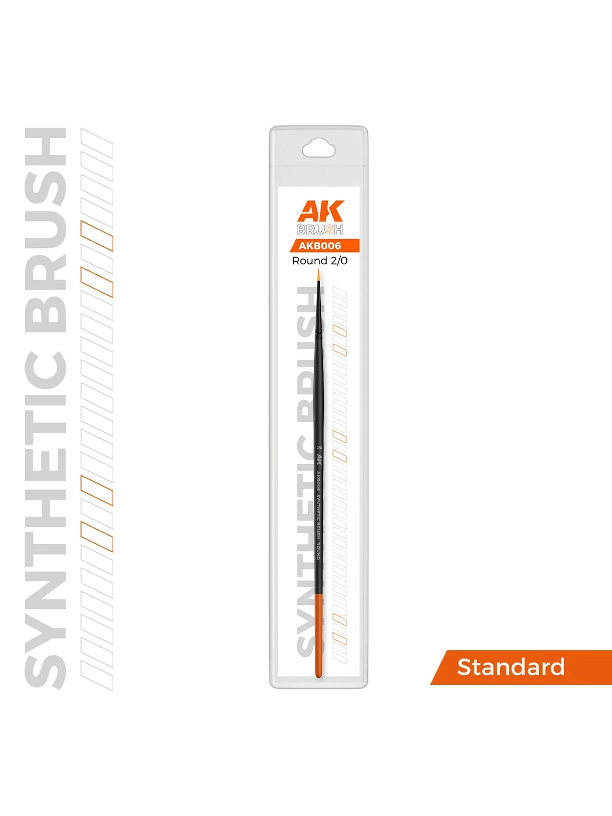 AK Synthetic Brush: Round 2/0 (AKB006) de AK Interactive en Ak Interactive | La Cueva Roja