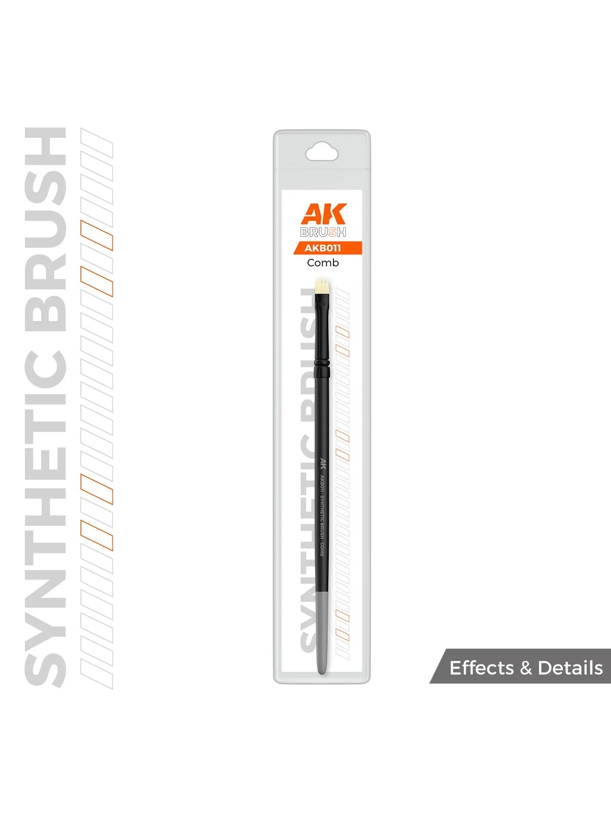 AK Synthetic Brush: Comb (AKB011) de AK Interactive en Ak Interactive | La Cueva Roja
