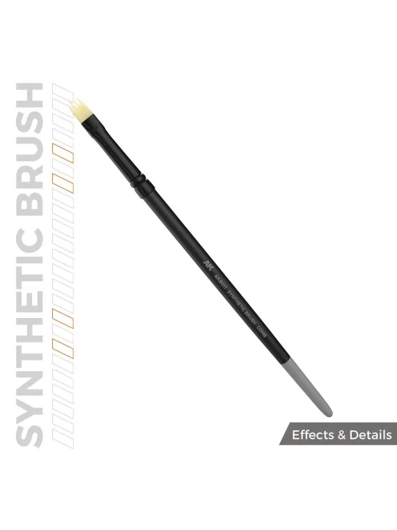 AK Synthetic Brush: Comb (AKB011) de AK Interactive en Ak Interactive | La Cueva Roja
