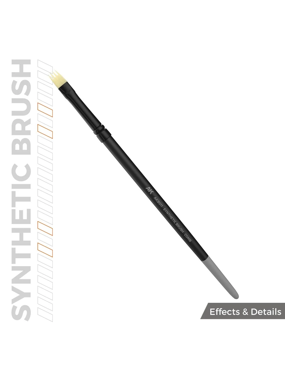 AK Synthetic Brush: Comb (AKB011) de AK Interactive en Ak Interactive | La Cueva Roja