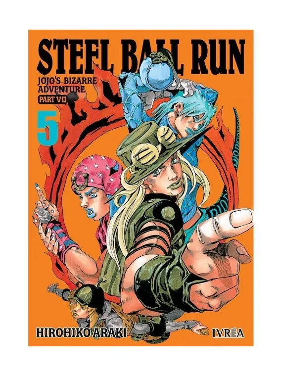 Jojo's Bizarre Adventure Parte 7: Steel Ball Run 05 de Ivrea en Mangas | La Cueva Roja