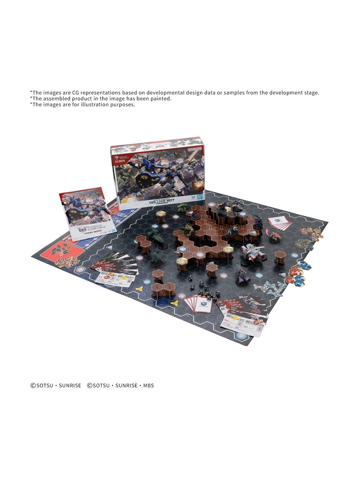 Gundam Assemble: Deluxe Set 01 (DX01) – Inglés de Bandai en Gundam Assemble | La Cueva Roja