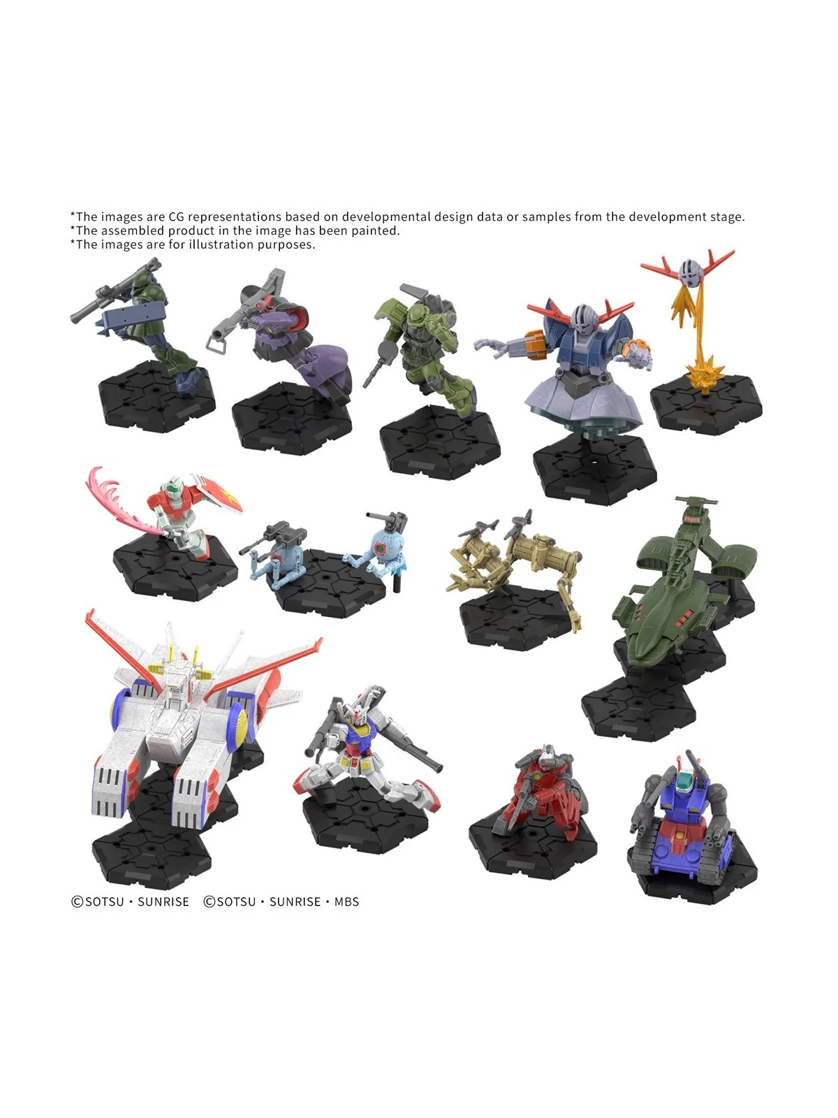 Gundam Assemble: Deluxe Set 01 (DX01) – Inglés de Bandai en Gundam Assemble | La Cueva Roja