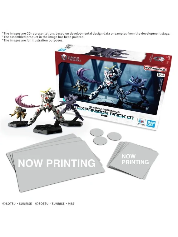 Gundam Assemble: Expansion Pack 01 (EX01) – Inglés de Bandai en Gundam Assemble | La Cueva Roja