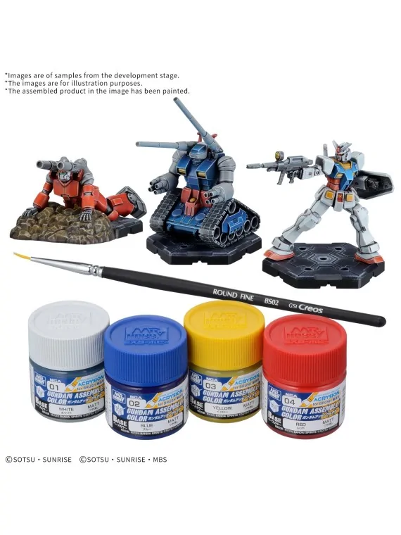 Gundam Assemble: Paint Pack 01 (PA01) – Inglés de Bandai en Gundam Assemble | La Cueva Roja