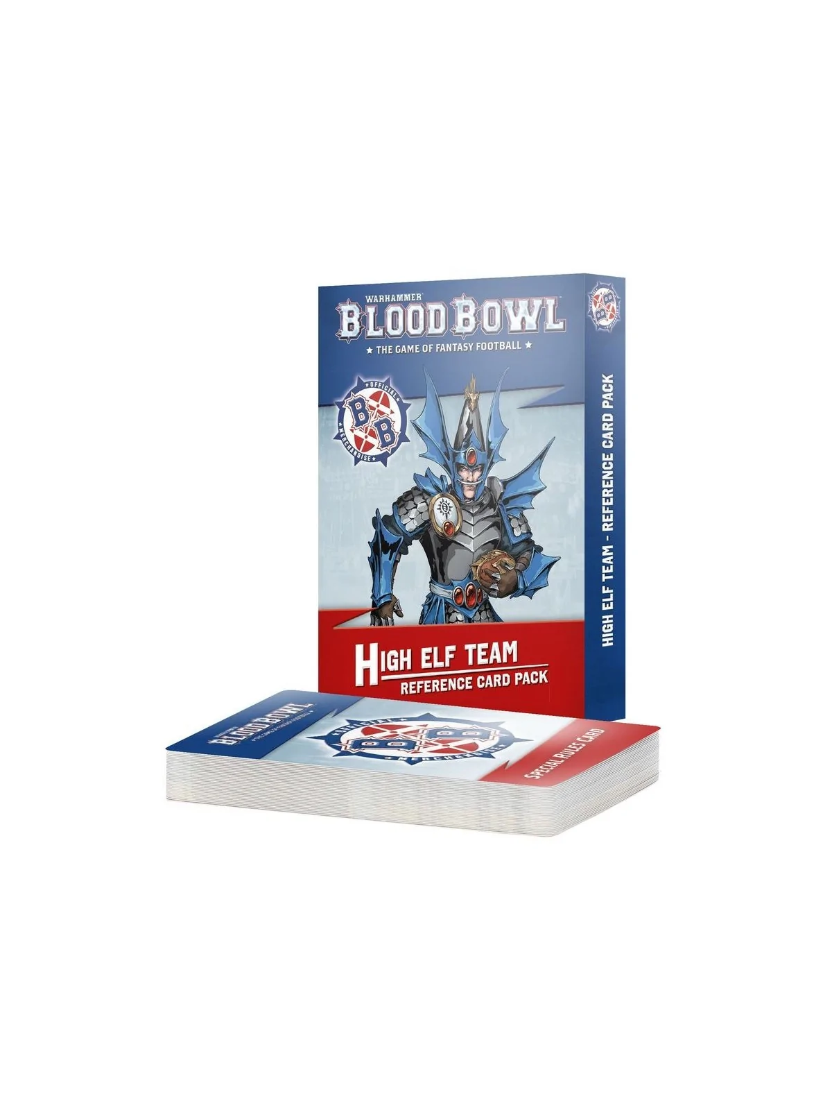 Blood Bowl: High Elf Team Reference Cards (EN) (202-64) de Games Workshop en BLOOD BOWL | La Cueva Roja