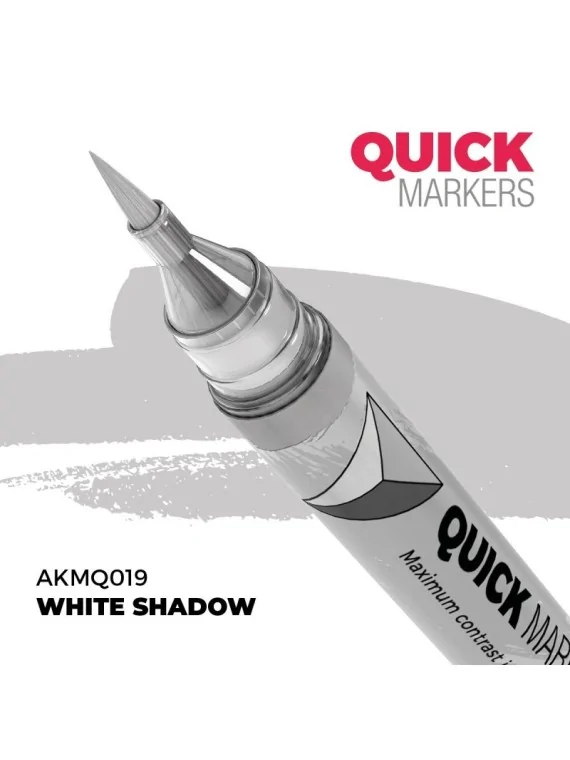 White Shadow: Quick Markers (AKMQ019) de AK Interactive en Quick Markers | La Cueva Roja