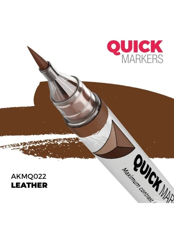 Leather: Quick Markers (AKMQ022) de AK Interactive en Quick Markers | La Cueva Roja