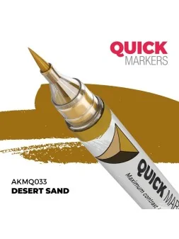 Desert Sand: Quick Markers (AKMQ033) de AK Interactive en Quick Markers | La Cueva Roja