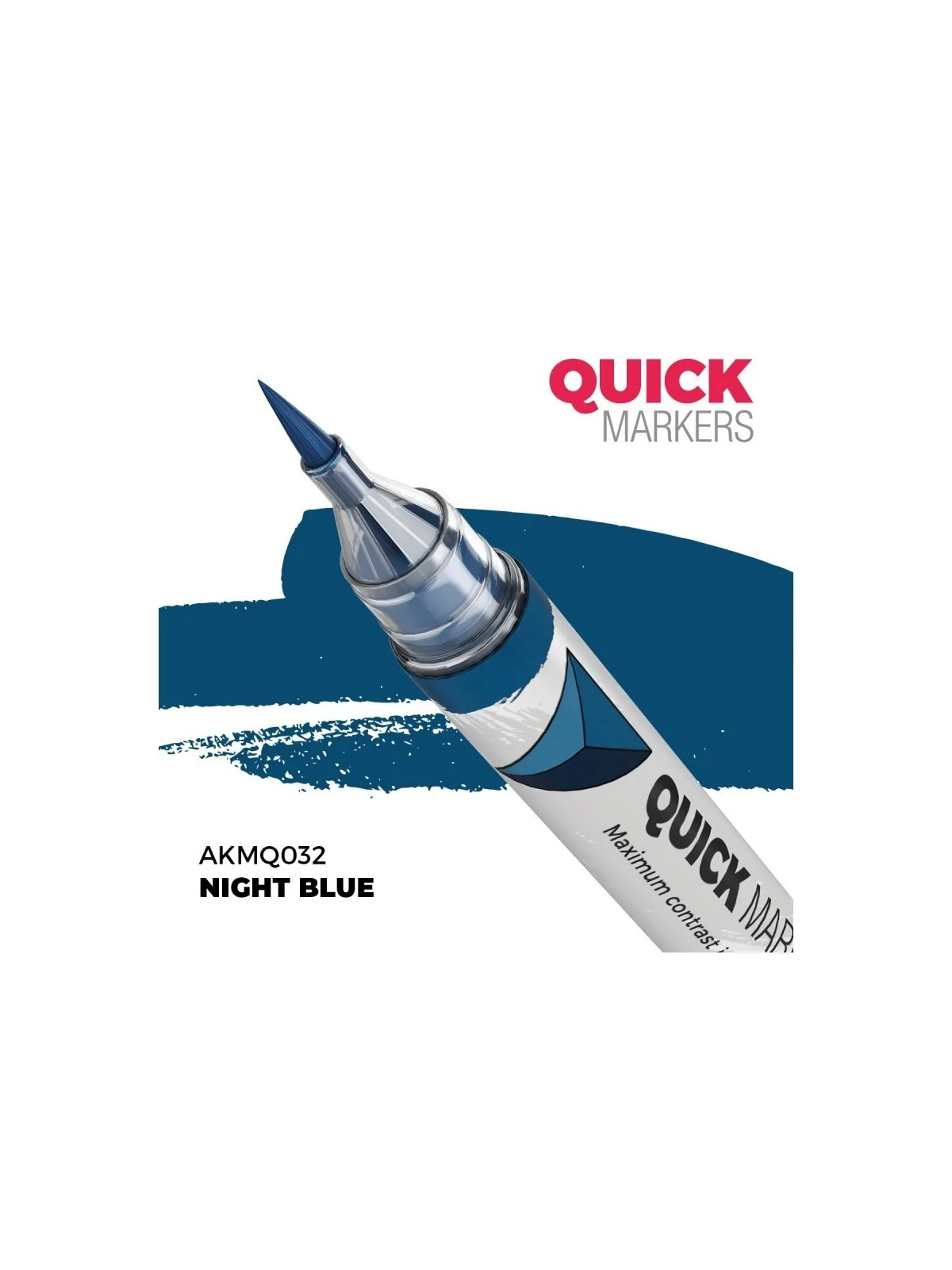 Night Blue: Quick Markers (AKMQ032) de AK Interactive en Quick Markers | La Cueva Roja