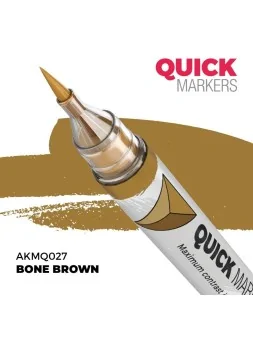 Bone Brown: Quick Markers (AKMQ027) de AK Interactive en Quick Markers | La Cueva Roja