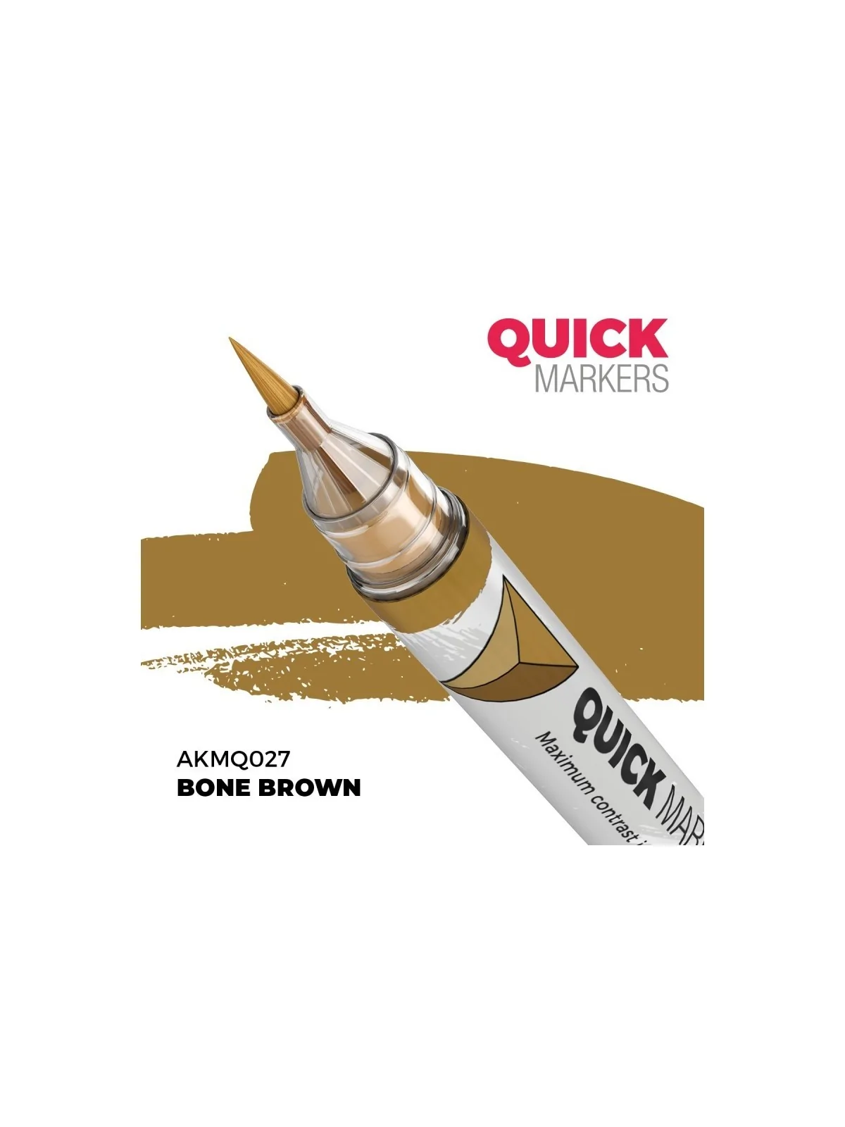 Bone Brown: Quick Markers (AKMQ027) de AK Interactive en Quick Markers | La Cueva Roja
