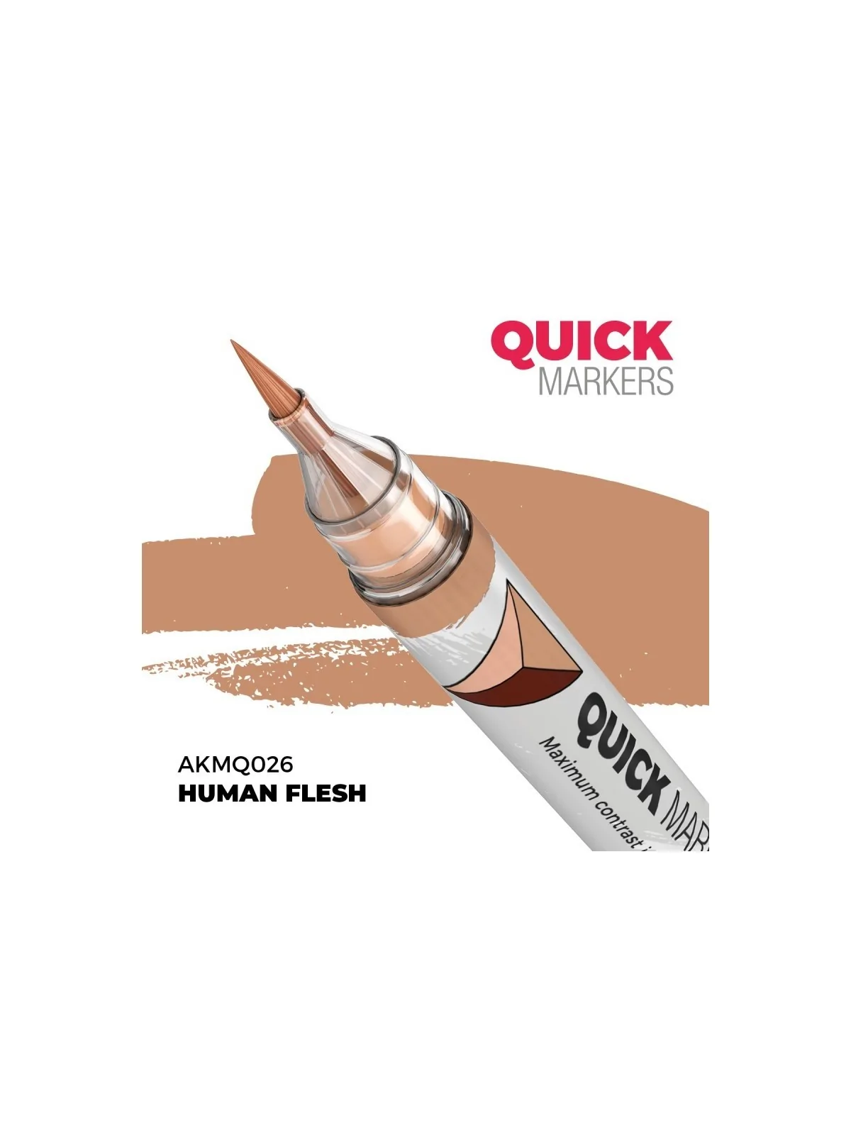Human Flesh: Quick Markers (AKMQ026) de AK Interactive en Quick Markers | La Cueva Roja