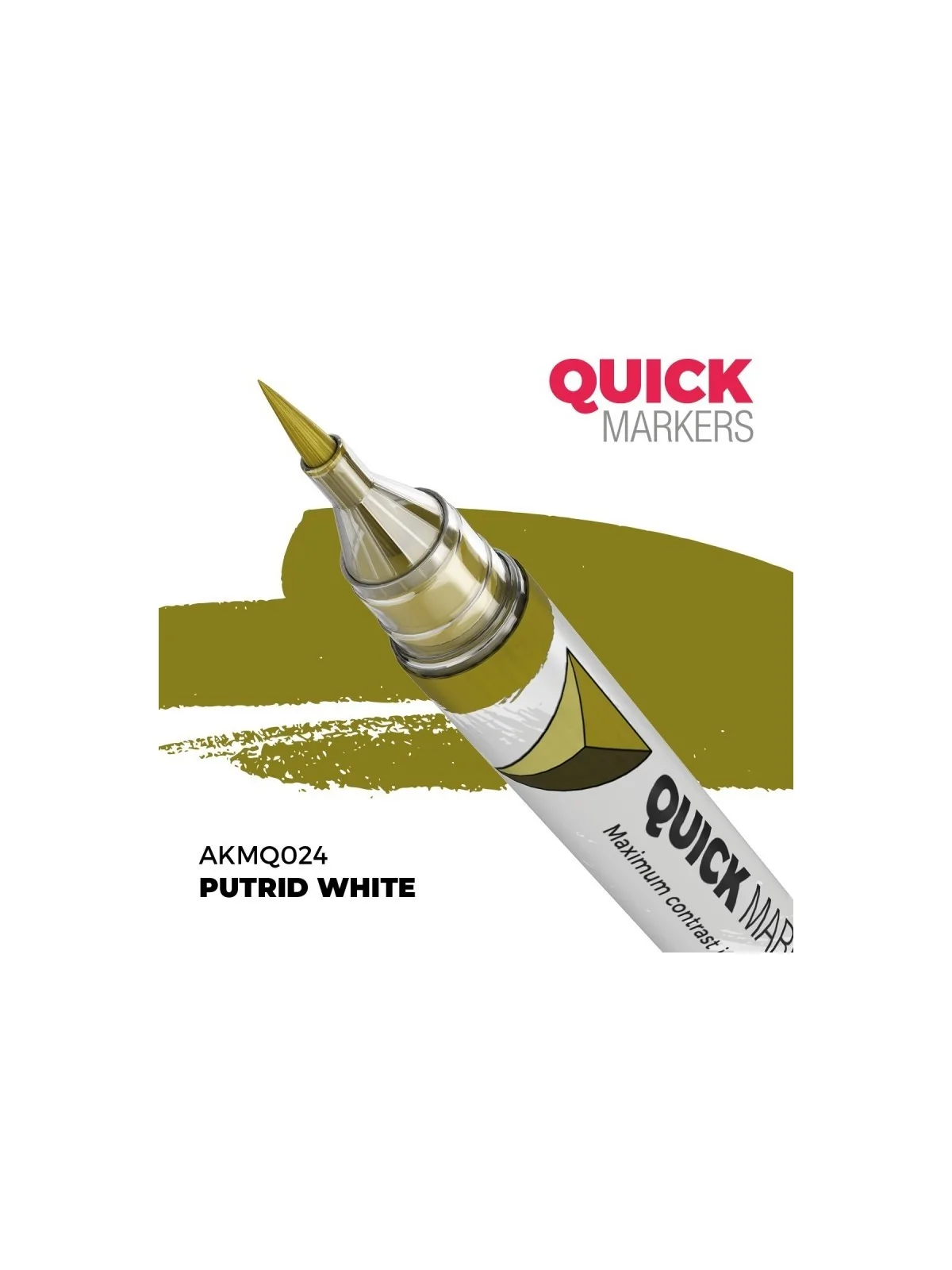 Putrid White: Quick Markers (AKMQ024) de AK Interactive en Quick Markers | La Cueva Roja