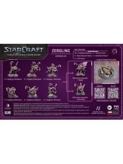 StarCraft The Miniatures Game: Zergling – Zerg – Expansion (Ingles) de Archon Studios en StarCraft: Tabletop Miniatures Game | L