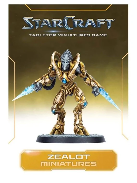 StarCraft The Miniatures Game: Zealot – Protoss – Expansion (Ingles) de Archon Studios en StarCraft: Tabletop Miniatures Game | 