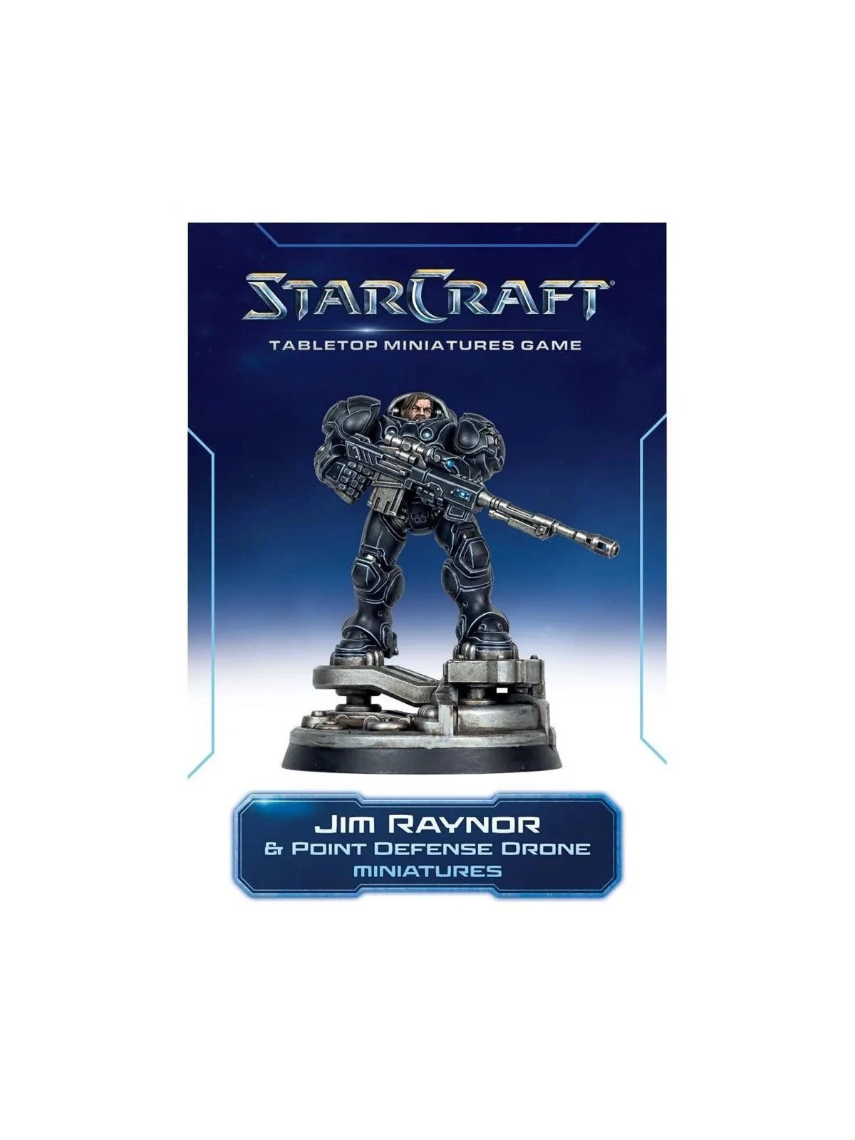 StarCraft The Miniatures Game: Jym Rainor – Terran – Hero Expansion (Ingles) de Archon Studios en StarCraft: Tabletop Miniatures