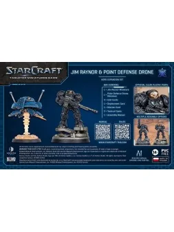 StarCraft The Miniatures Game: Jym Rainor – Terran – Hero Expansion (Ingles) de Archon Studios en StarCraft: Tabletop Miniatures