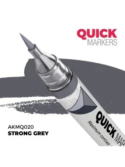Strong Grey: Quick Markers (AKMQ020) de AK Interactive en Quick Markers | La Cueva Roja