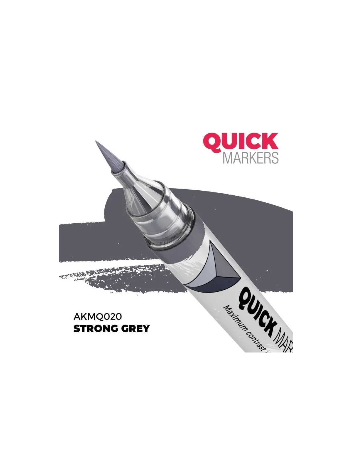Strong Grey: Quick Markers (AKMQ020) de AK Interactive en Quick Markers | La Cueva Roja