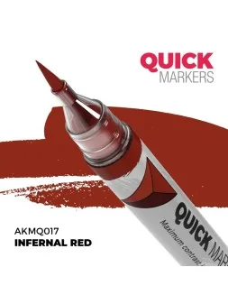 Infernal Red: Quick Markers (AKMQ017) de AK Interactive en Quick Markers | La Cueva Roja