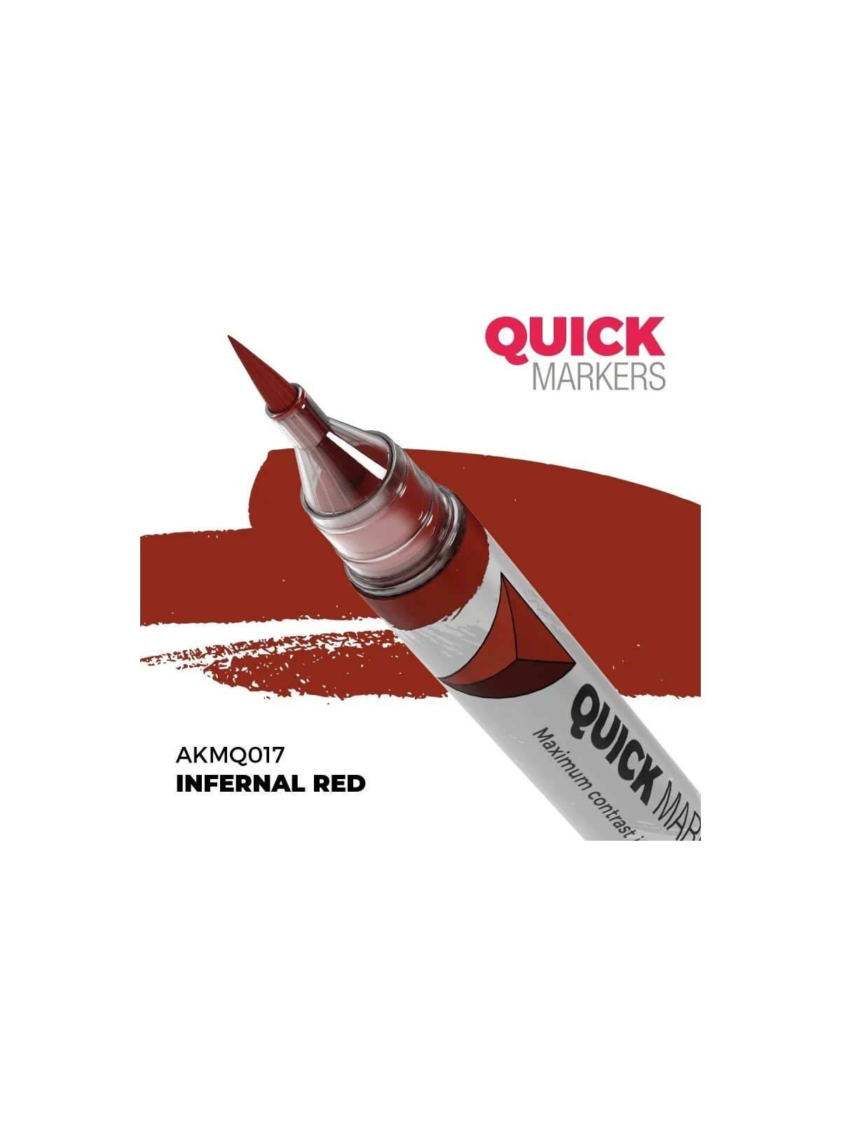 Infernal Red: Quick Markers (AKMQ017) de AK Interactive en Quick Markers | La Cueva Roja