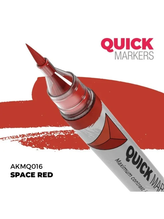Space Red: Quick Markers (AKMQ016) de AK Interactive en Quick Markers | La Cueva Roja
