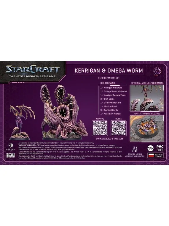 StarCraft The Miniatures Game: Kerrigan – Zerg – Hero Expansion (Ingles) de Archon Studios en StarCraft: Tabletop Miniatures Gam