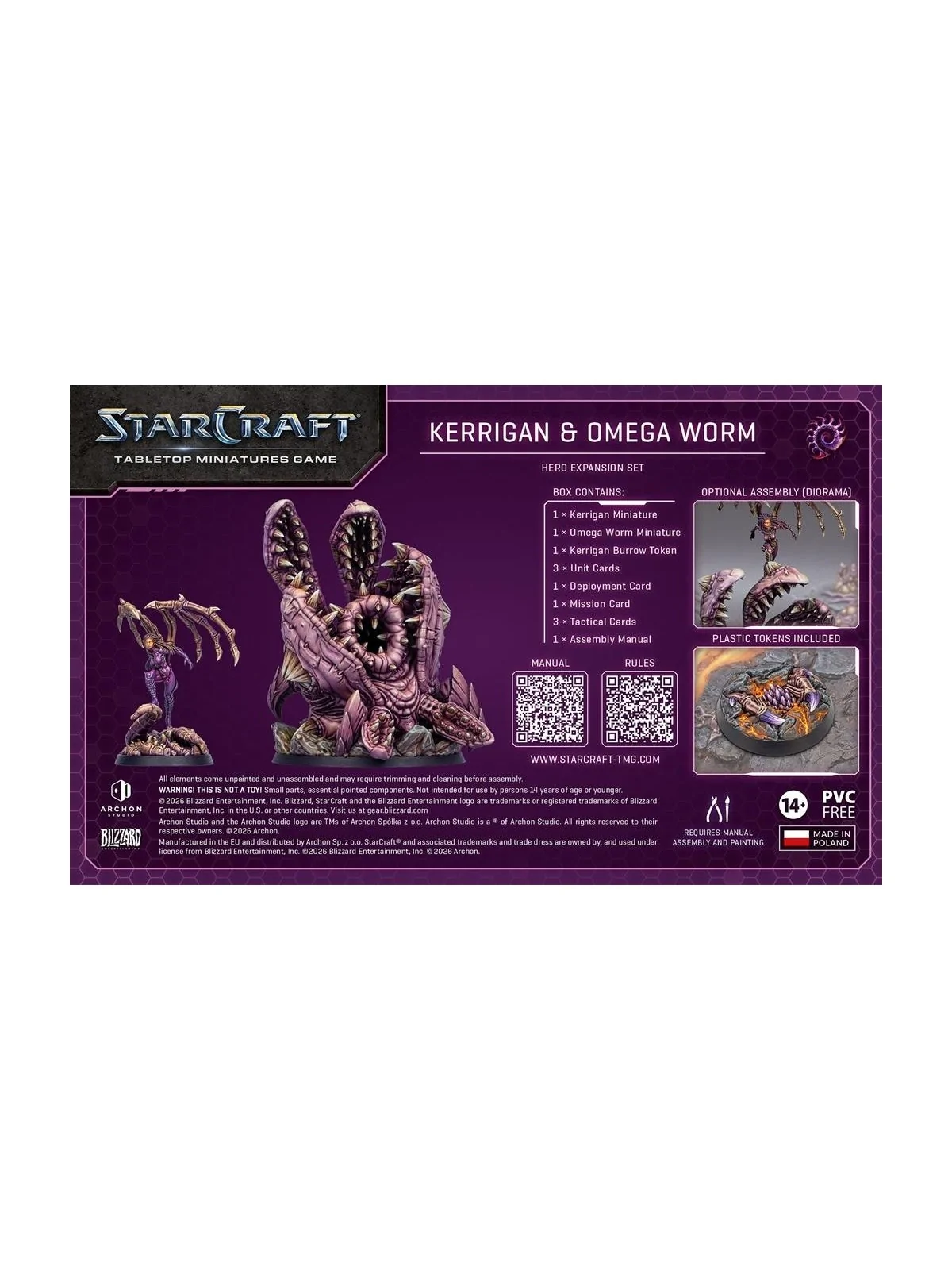 StarCraft The Miniatures Game: Kerrigan – Zerg – Hero Expansion (Ingles) de Archon Studios en StarCraft: Tabletop Miniatures Gam