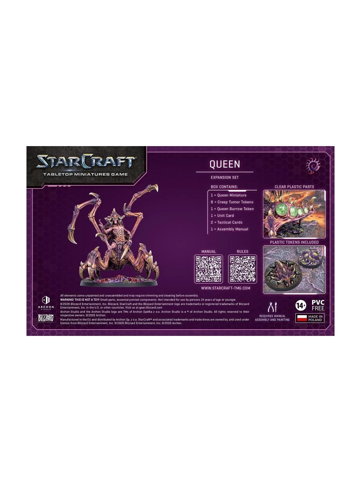 StarCraft The Miniatures Game: Queen – Zerg – Expansion (Ingles) de Archon Studios en StarCraft: Tabletop Miniatures Game | La C