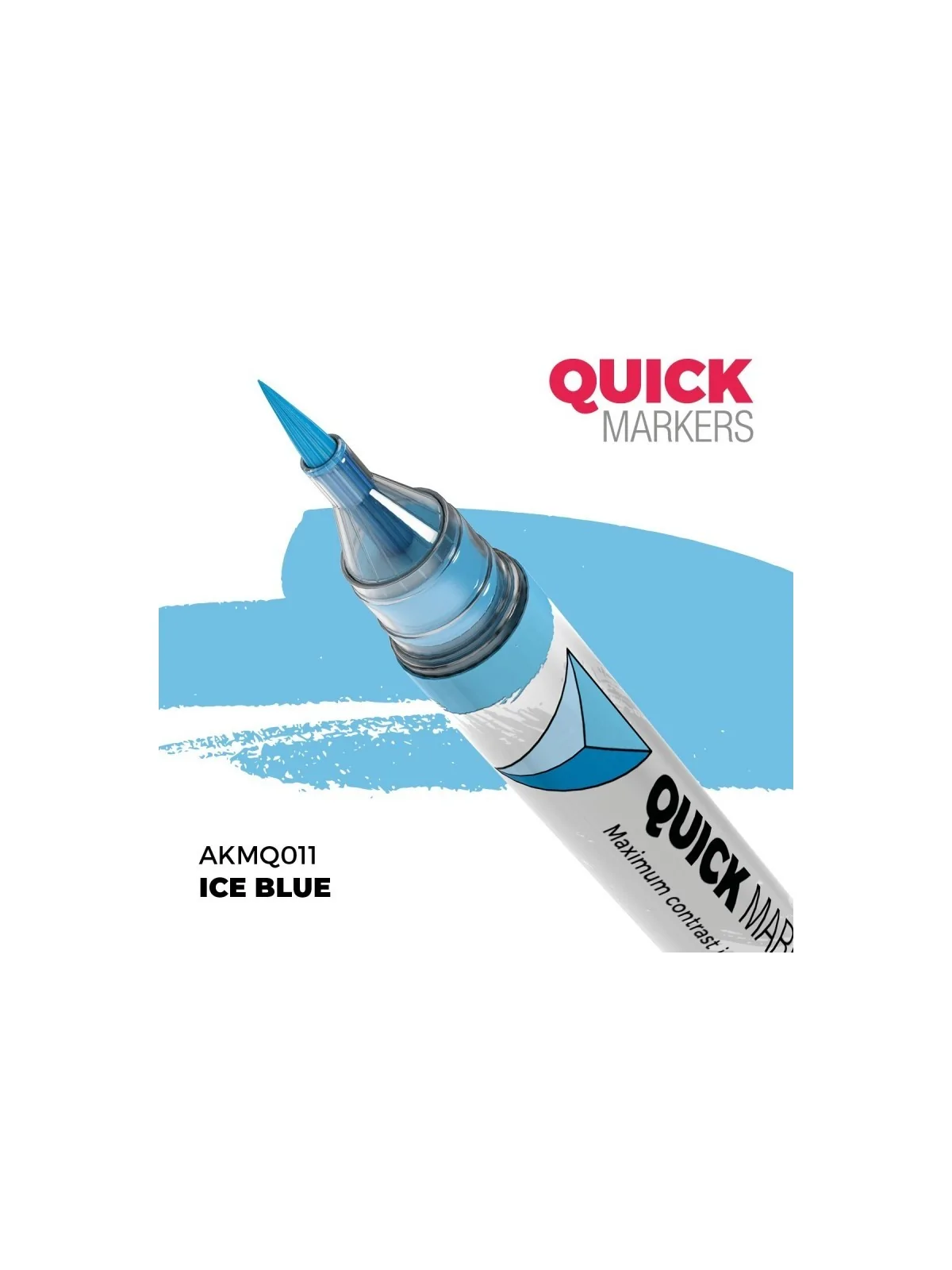 Ice Blue: Quick Markers (AKMQ011) de AK Interactive en Quick Markers | La Cueva Roja