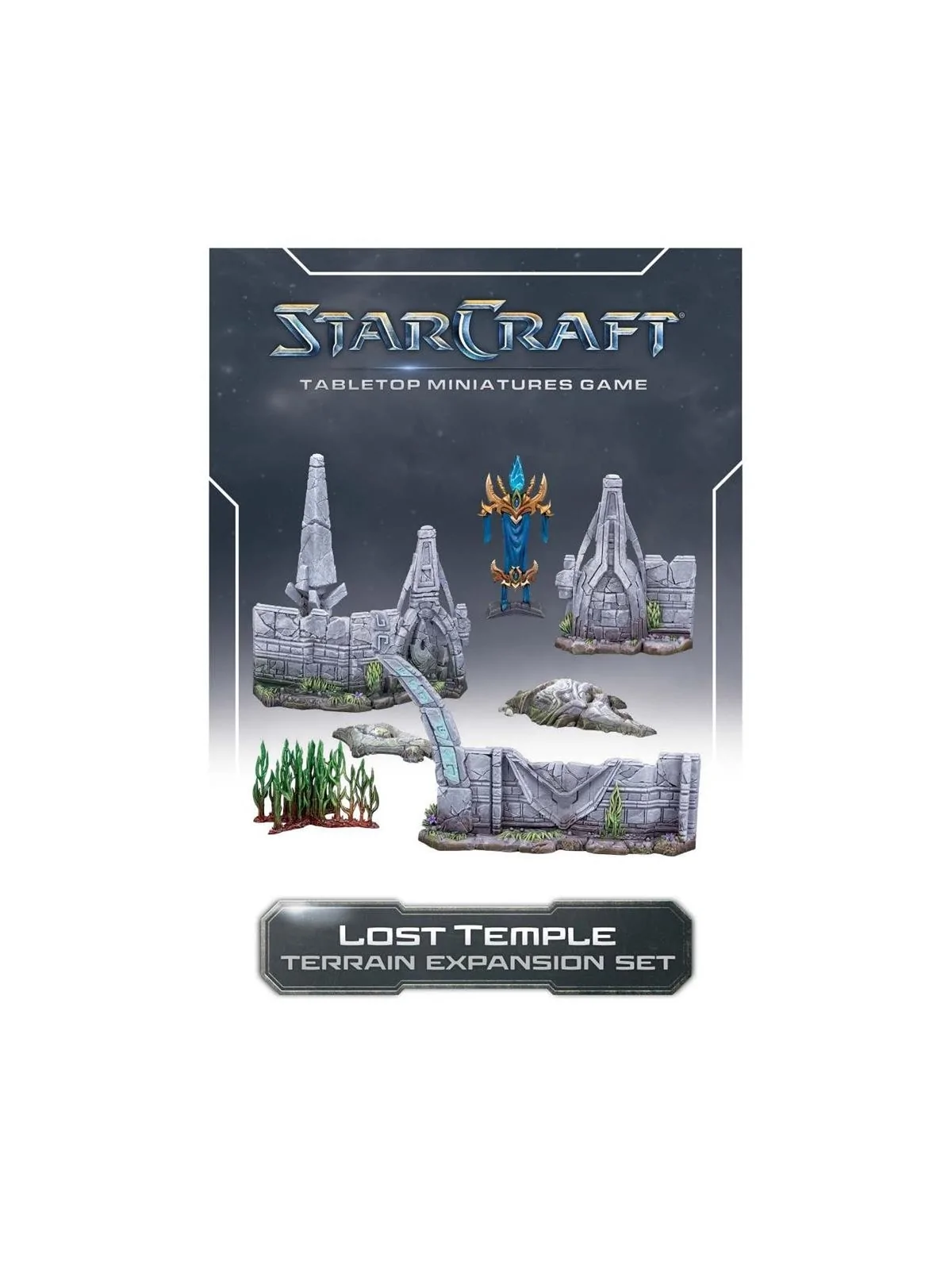 StarCraft The Miniatures Game: Lost Temple – Terrain Expansion Set (Ingles) de Archon Studios en StarCraft: Tabletop Miniatures 