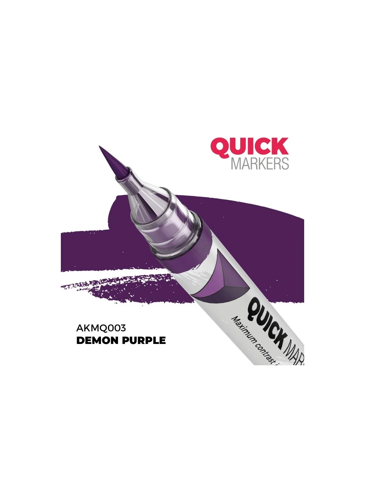 Demon Purple: Quick Markers (AKMQ003) de AK Interactive en Quick Markers | La Cueva Roja