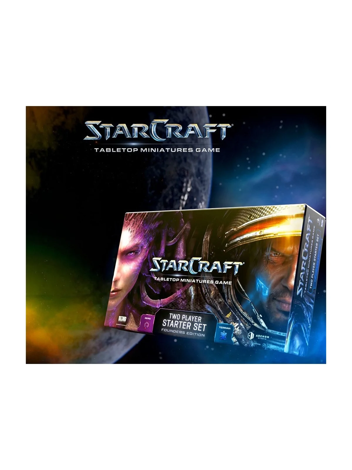StarCraft The Miniatures Game: Two Player Starter Set Founders Edition (Ingles) de Archon Studios en StarCraft: Tabletop Miniatu
