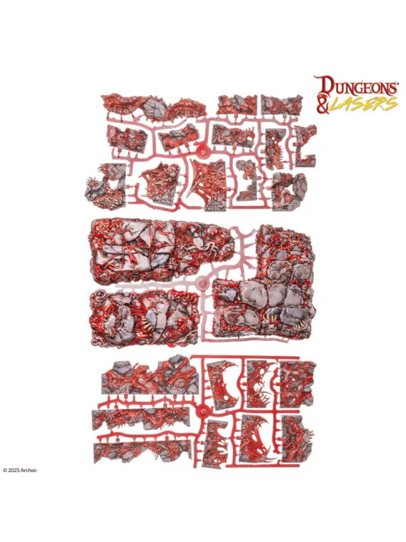 Dungeons And Lasers: Belly Of The Beast Pre-Painted (DNL0136) de Archon Studios en Dungeons & Lasers | La Cueva Roja