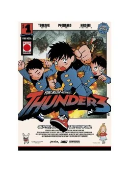 Thunder 3 01 + Adhesivo de PANINI en Mangas | La Cueva Roja