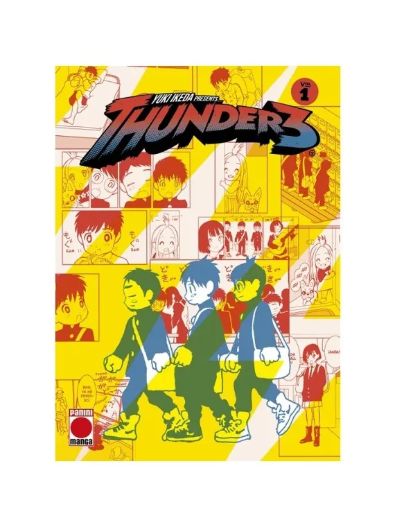 Thunder 3 01 (Portada Alternativa) + Adhesivo + Poster de PANINI en Mangas | La Cueva Roja