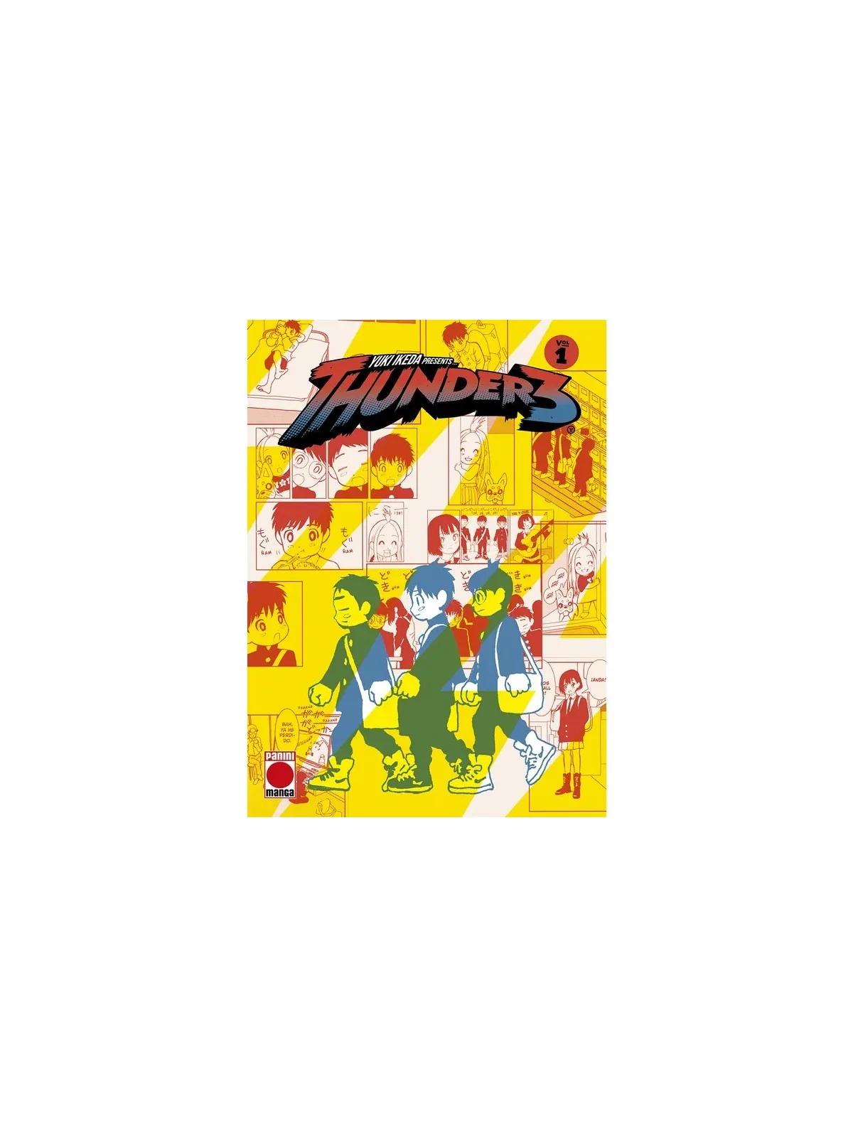 Thunder 3 01 (Portada Alternativa) + Adhesivo + Poster de PANINI en Mangas | La Cueva Roja