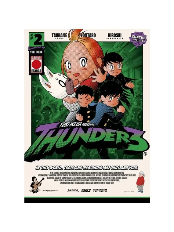 Thunder 3 02 +Postal de PANINI en Mangas | La Cueva Roja